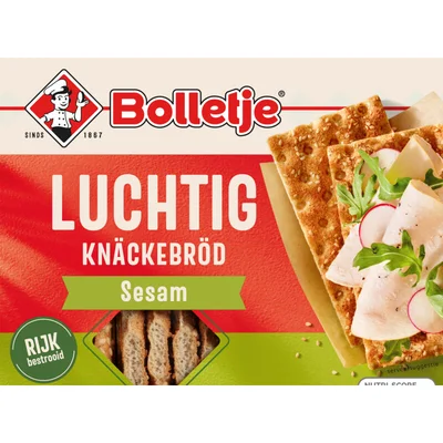 Bolletje Luchtig knäckebröd sesam