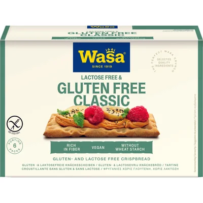 Wasa Glutenvrij en lactosevrij classic