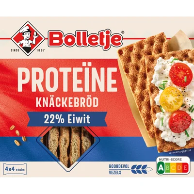 Bolletje Proteïne knäckebröd 22% eiwit