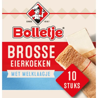 Bolletje Brosse eierkoek melk