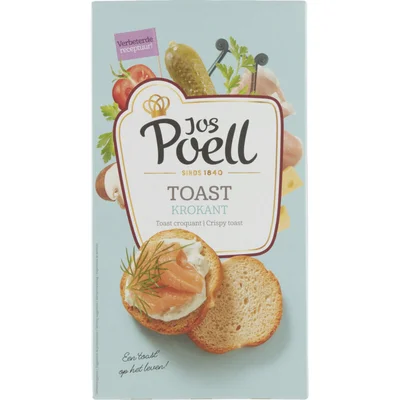 Jos Poell Krokant toast