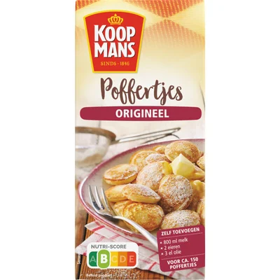 Koopmans Mix voor poffertjes origineel