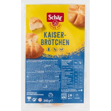 Schär Kaiser brötchen glutenvrij