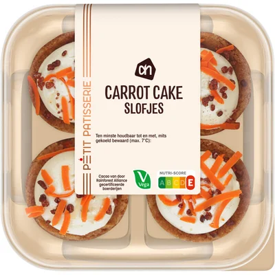 AH Carrot cake slofjes