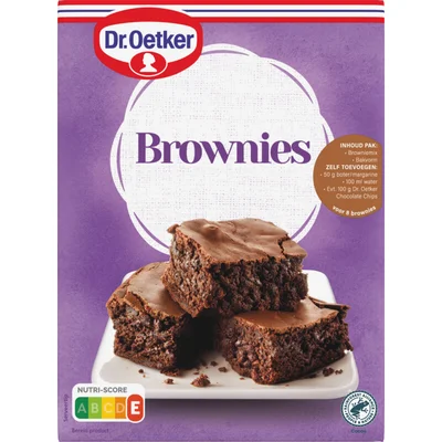 Dr. Oetker Mix voor brownies choco
