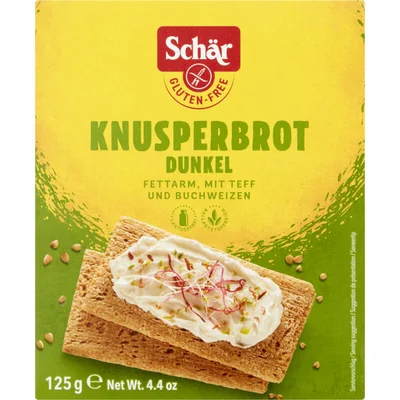 Schär Knusperbrot dunkel glutenvrij