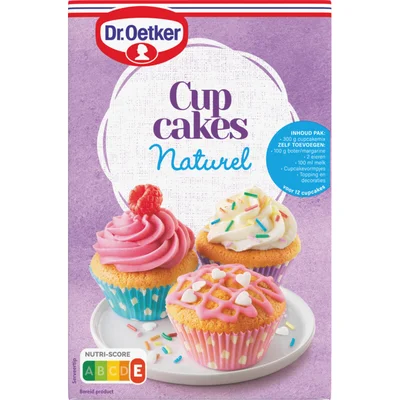 Dr. Oetker Cupcake naturel bakmix