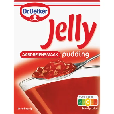 Dr. Oetker Jelly pudding aardbeien