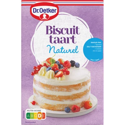 Dr. Oetker Basismix biscuittaart