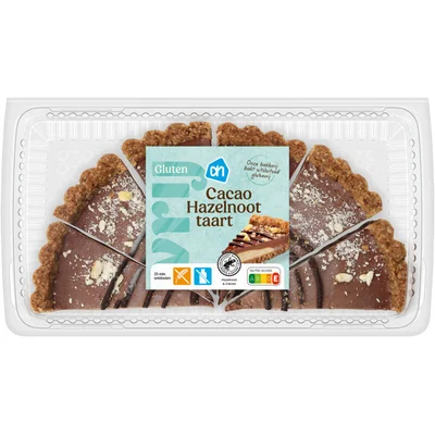 AH Glutenvrij Cacao hazelnoot taart