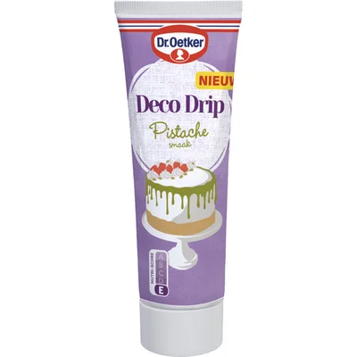 Dr. Oetker Deco drip pistache smaak