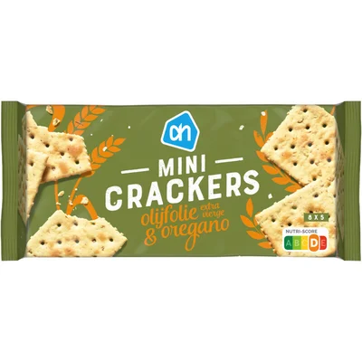 AH Mini crackers olijfolie & oregano