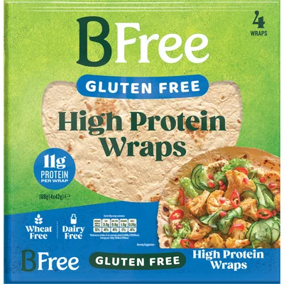 BFree High proteine wraps glutenvrij