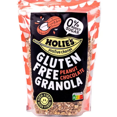 Holie's Granola glutenfree peanut chocolate