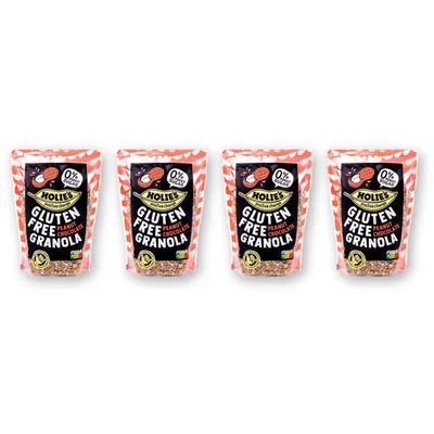 Holie's Granola peanut choco glutenfree 4-pack
