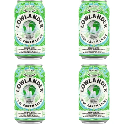 Lowlander Cool earth lager 4-pack