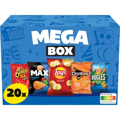 Lay's Mega box 20-pack