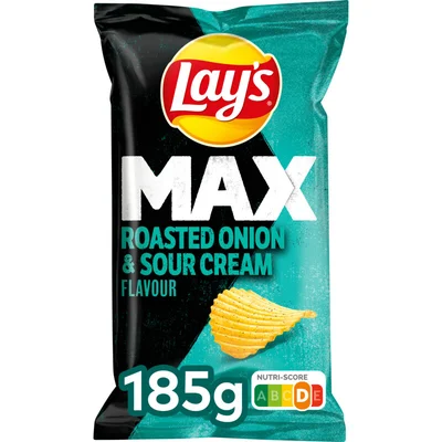 Lay's Max roasted onion & sour cream