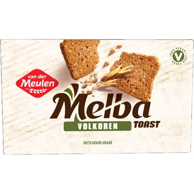 Van der Meulen Melba toast volkoren