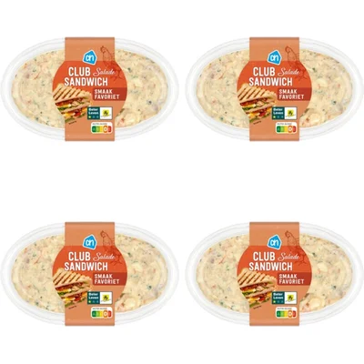 AH Club sandwich salade 4-pack