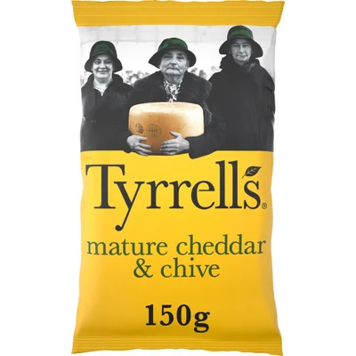 Tyrrells Mature cheddar & chive