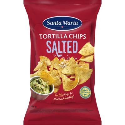 Santa Maria Tortilla chips salted
