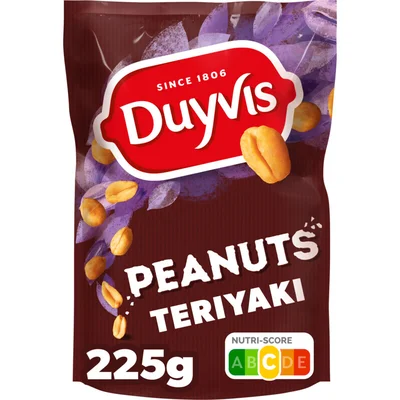 Duyvis Pinda's teriyaki gemarineerd