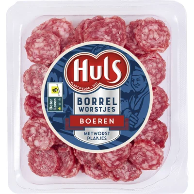 Huls Boeren borrelworstjes