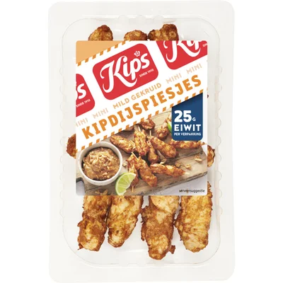 Kips Kipdijspiesjes mini mild gekruid