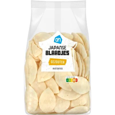 AH Japanse blaadjes gezouten