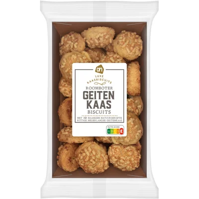 AH Roomboter geiten kaas biscuits