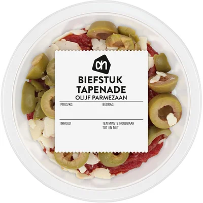 AH Biefstuk tapenade olijf parmezaan