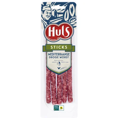 Huls Sticks mediterraanse droge worst