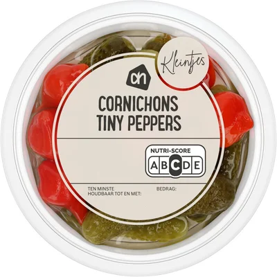 AH Kleintje cornichons tiny peppers