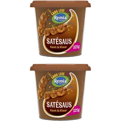 Remia Satesaus kant & klaar 2-pack