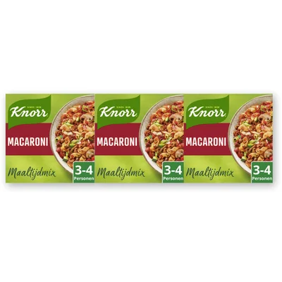 Knorr Maaltijdmix macaroni 3-pack