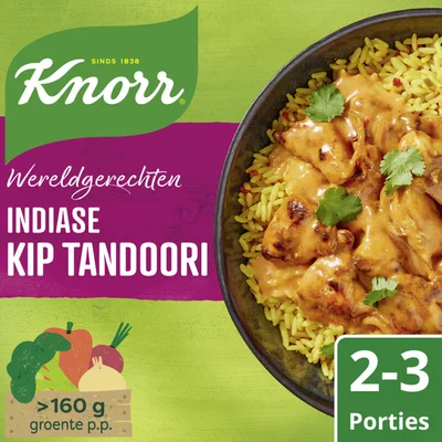 Knorr Wereldgerechten Indiase kip tandoori