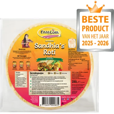 Faja Lobi Surinaamse sandhia's roti