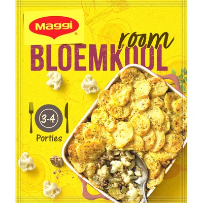 Maggi Ovenschotel bloemkool room