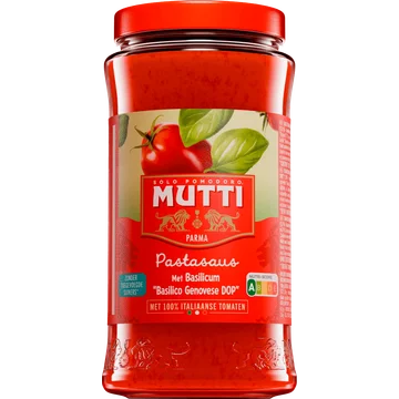 Mutti Pastasaus met basilicum