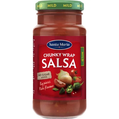 Santa Maria Chunky wrap salsa mild