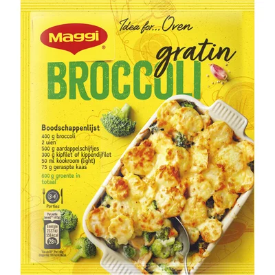 Maggi Ovenschotel broccoli gratin
