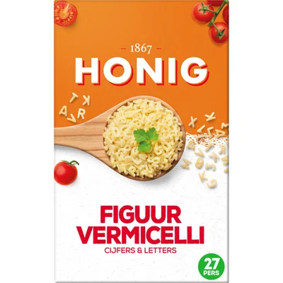 Honig Figuurvermicelli cijfers & letters