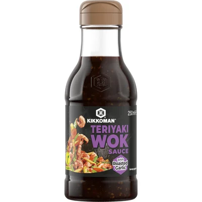 Kikkoman Teriyaki sauce roasted garlic