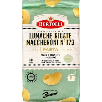 Bertolli Pasta lumache rigate maccheroni no 173