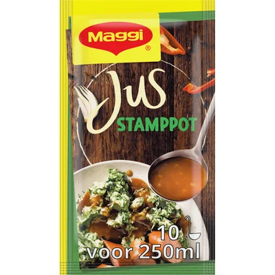 Maggi Jus stamppot