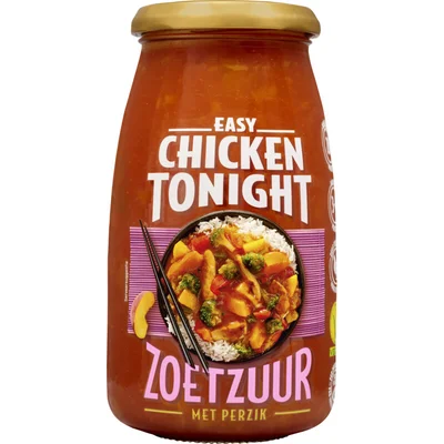 Chicken Tonight Zoetzuur perzik