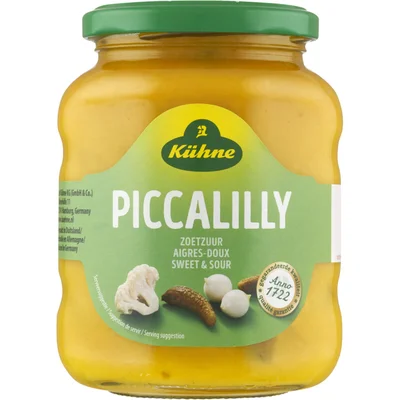 Kühne Ambachtelijke piccalilly zoetzuur