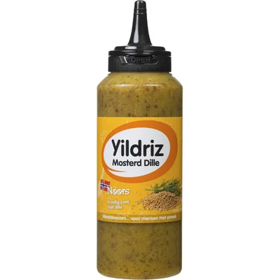 Yildriz Noorse mosterd dille saus