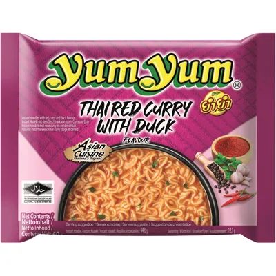 Yum Yum Thai red curry instant noodles
